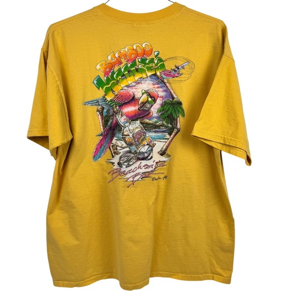 Gildan Other - VTG 90's Bamboo Willie's Bar Florida Vacation Double‎ Graphic T-Shirt Size XL